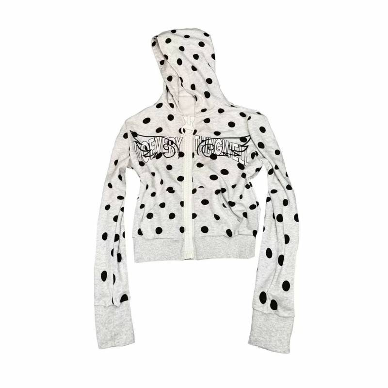 Street Fashion Zip Up Hoodie - high street fashion American retro popular