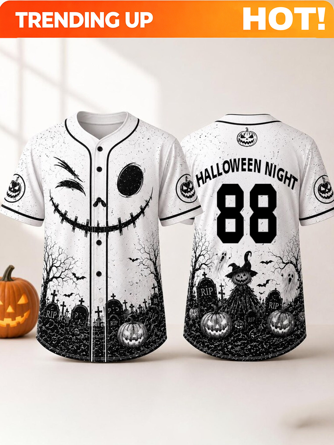 Fashion Street Night - Customization Men'S Fashion Halloween Night Trendy