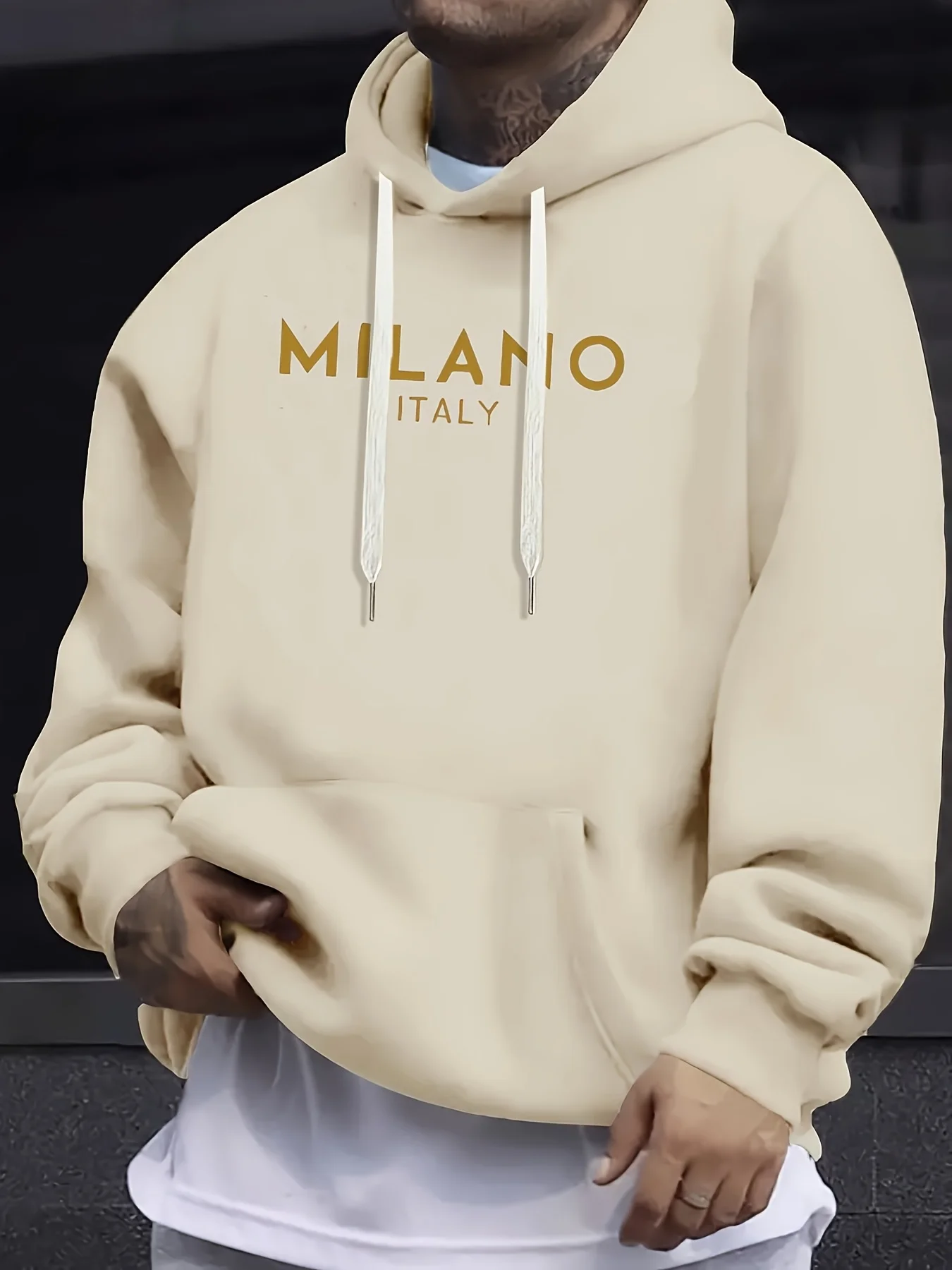 Autumn and winter hooded sweat - Street Fashion Milano recension och pris