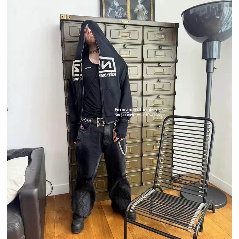 Firmranch New Autumn Winter Ko - Street Fashion Zip Up Hoodie recension och pris