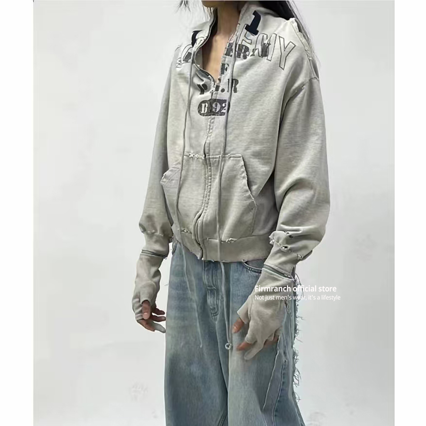 Firmranch New Autumn Winter Ko - Street Fashion Zip Up Hoodie recension och pris