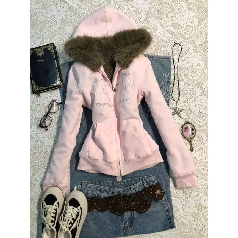High Street Aesthetics Design  - Street Fashion Zip Up Hoodie recension och pris