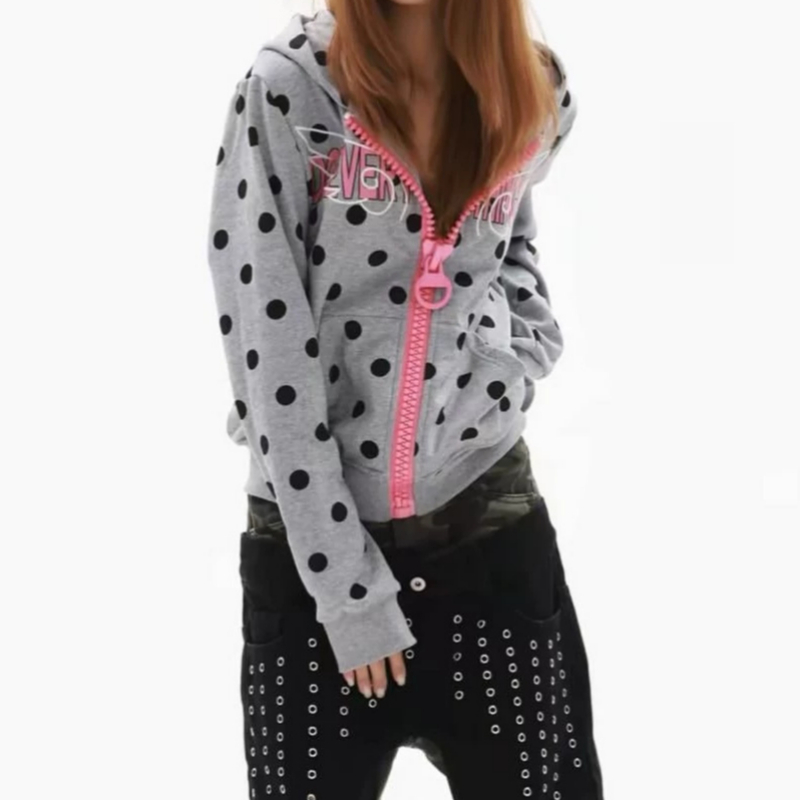 high street fashion American r - Street Fashion Zip Up Hoodie recension och pris