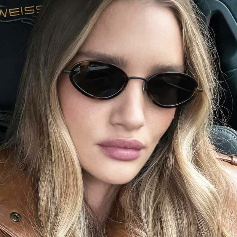 New Stylish Trendy Metal Oval  - Street Fashion Definition recension och pris