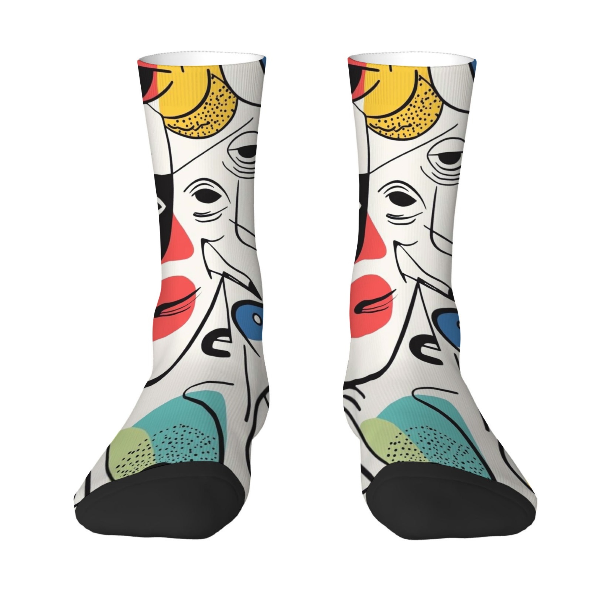 Picasso-style Abstract Print M - Street Fashion Style Youtube recension och pris