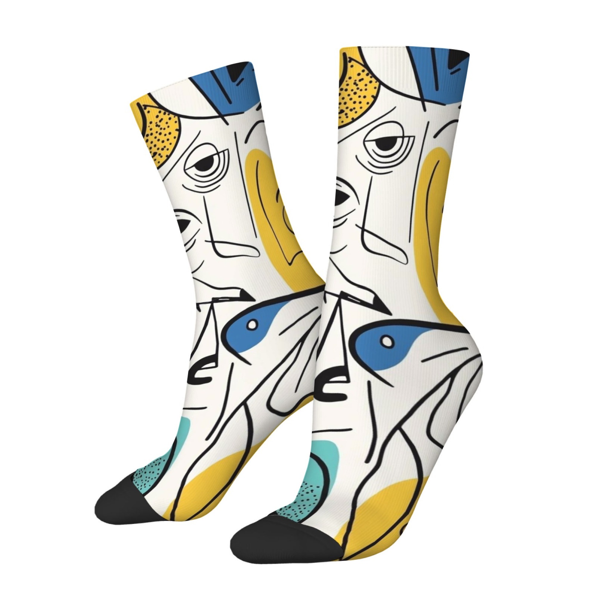 Picasso-style Abstract Print M - Street Fashion Style Youtube recension och pris