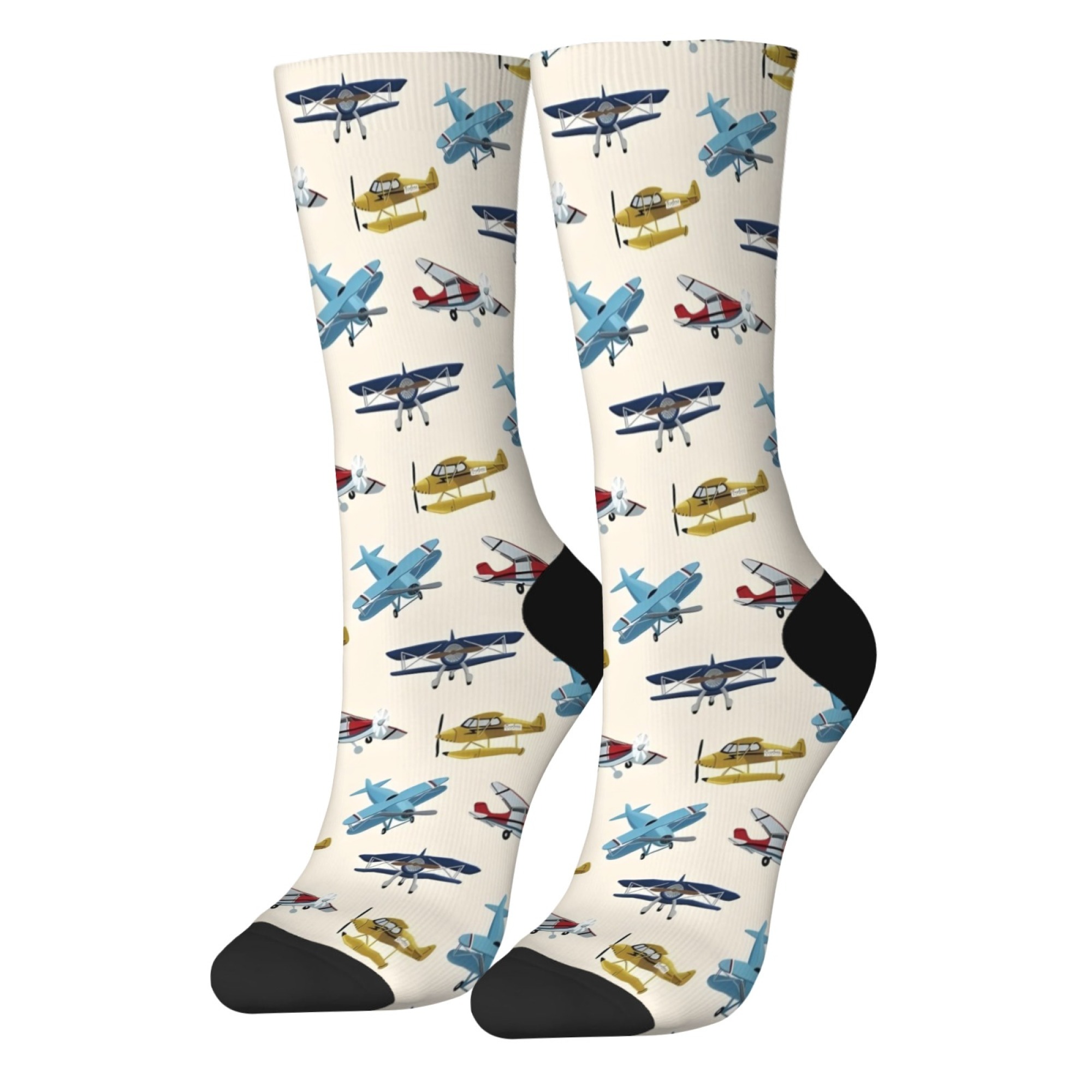 Nostalgic airplane men's socks - Street Fashion Style Youtube recension och pris