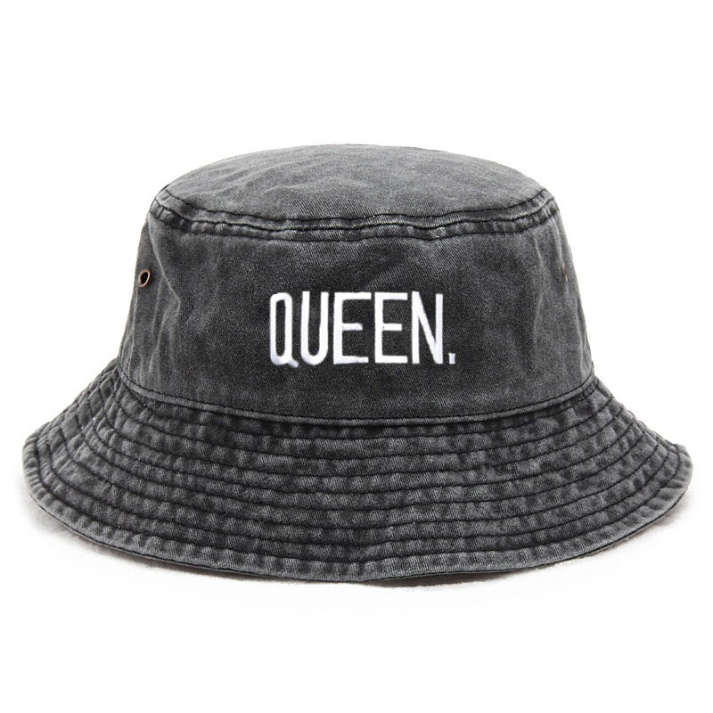 Customize Queen Washed Vintage - Bucket Hat Embroidered recension och pris