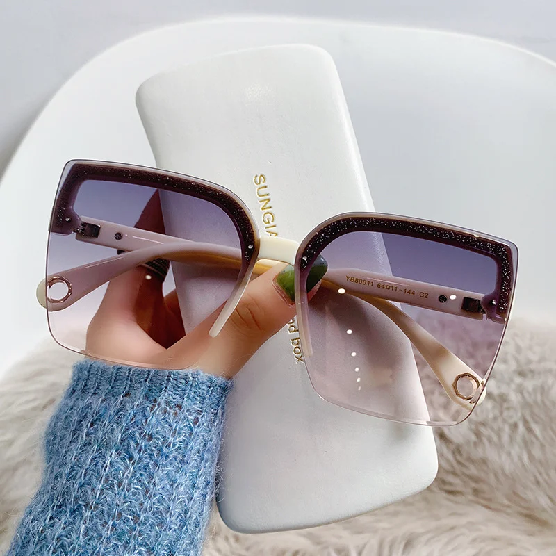 Oversized Sunglasses Man Woman - Street Fashion Brands recension och pris