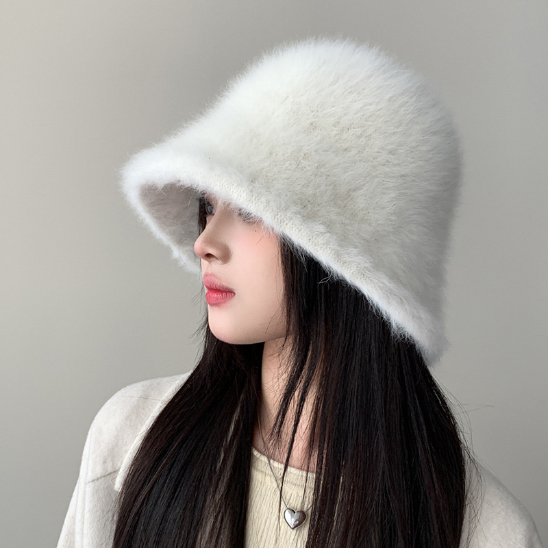 Winter Faux Fur Bucket Hat Wom - Bucket Hat Embroidered recension och pris