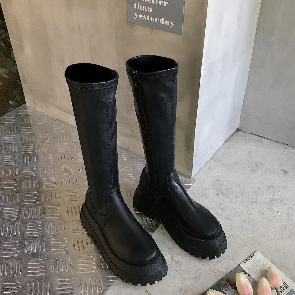 Winter Chunky Platform Heels L - Street Fashion Winter 2025 recension och pris