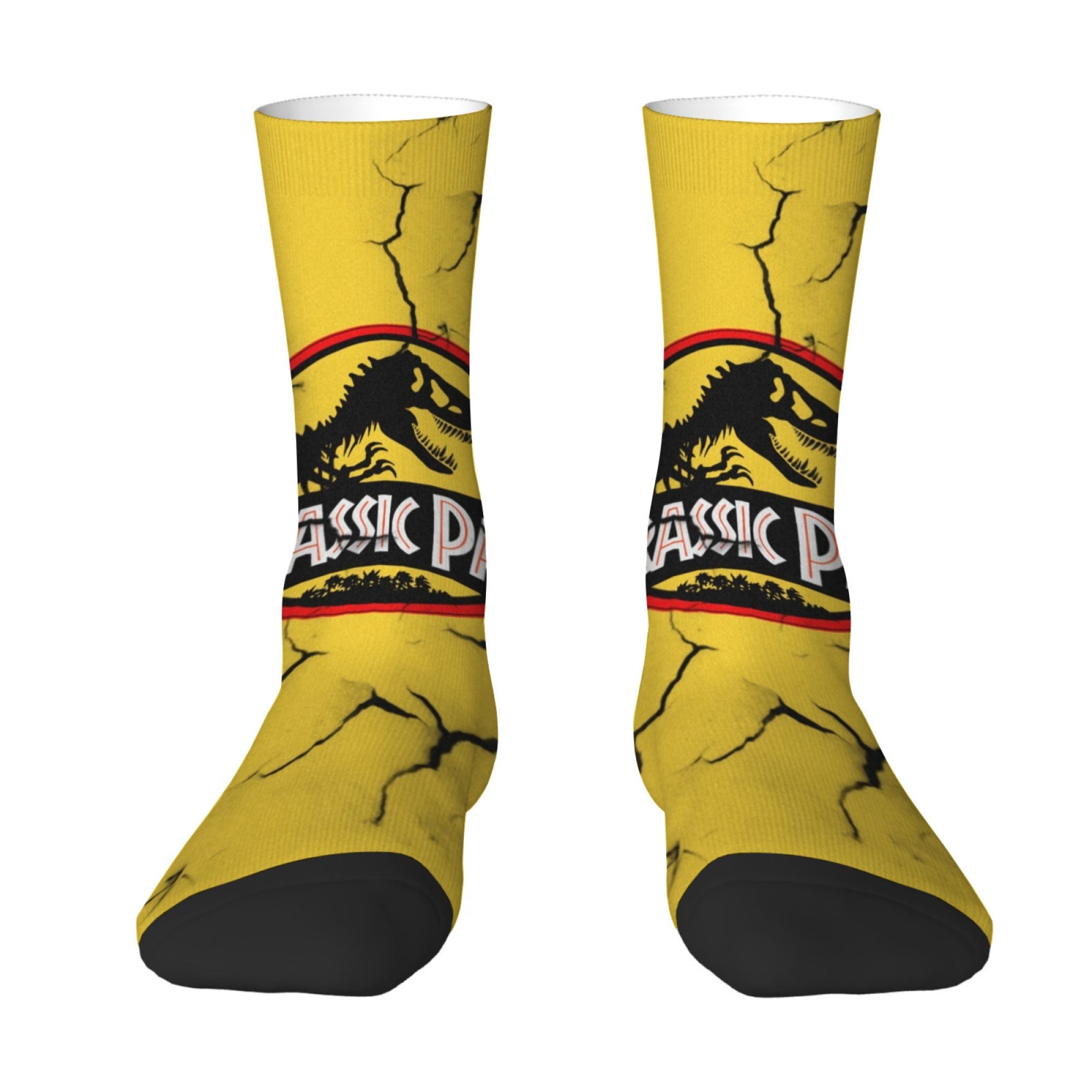 Jurassic Park Dinosaur Socks R - Street Fashion Style Youtube recension och pris