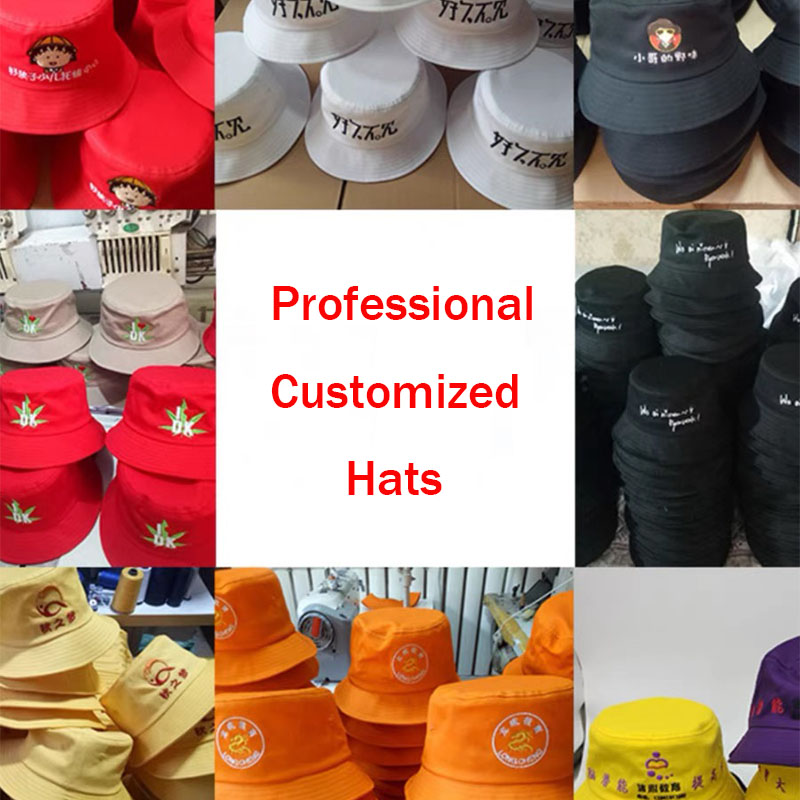 Custom DIY Embroidery Printed  - Bucket Hat Embroidered recension och pris