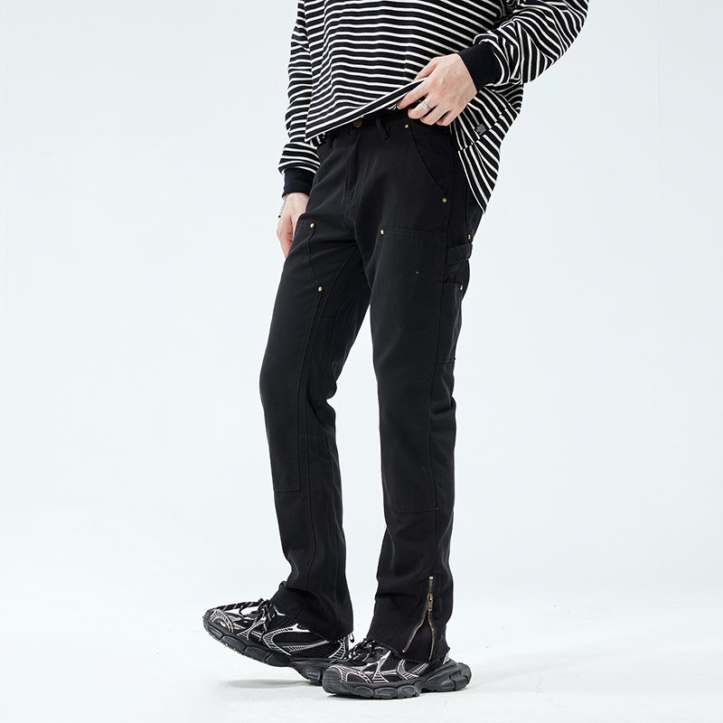 High Street Zipper Cargo Pants - Street Fashion Vibes recension och pris
