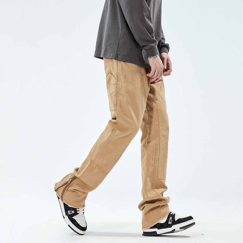 High Street Zipper Cargo Pants - Street Fashion Vibes recension och pris