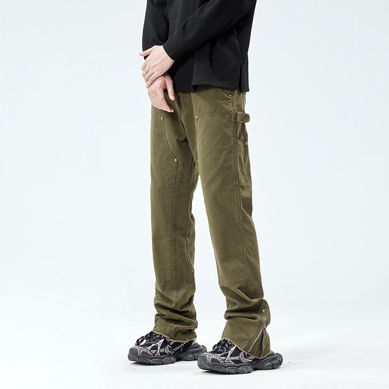 High Street Zipper Cargo Pants - Street Fashion Vibes recension och pris
