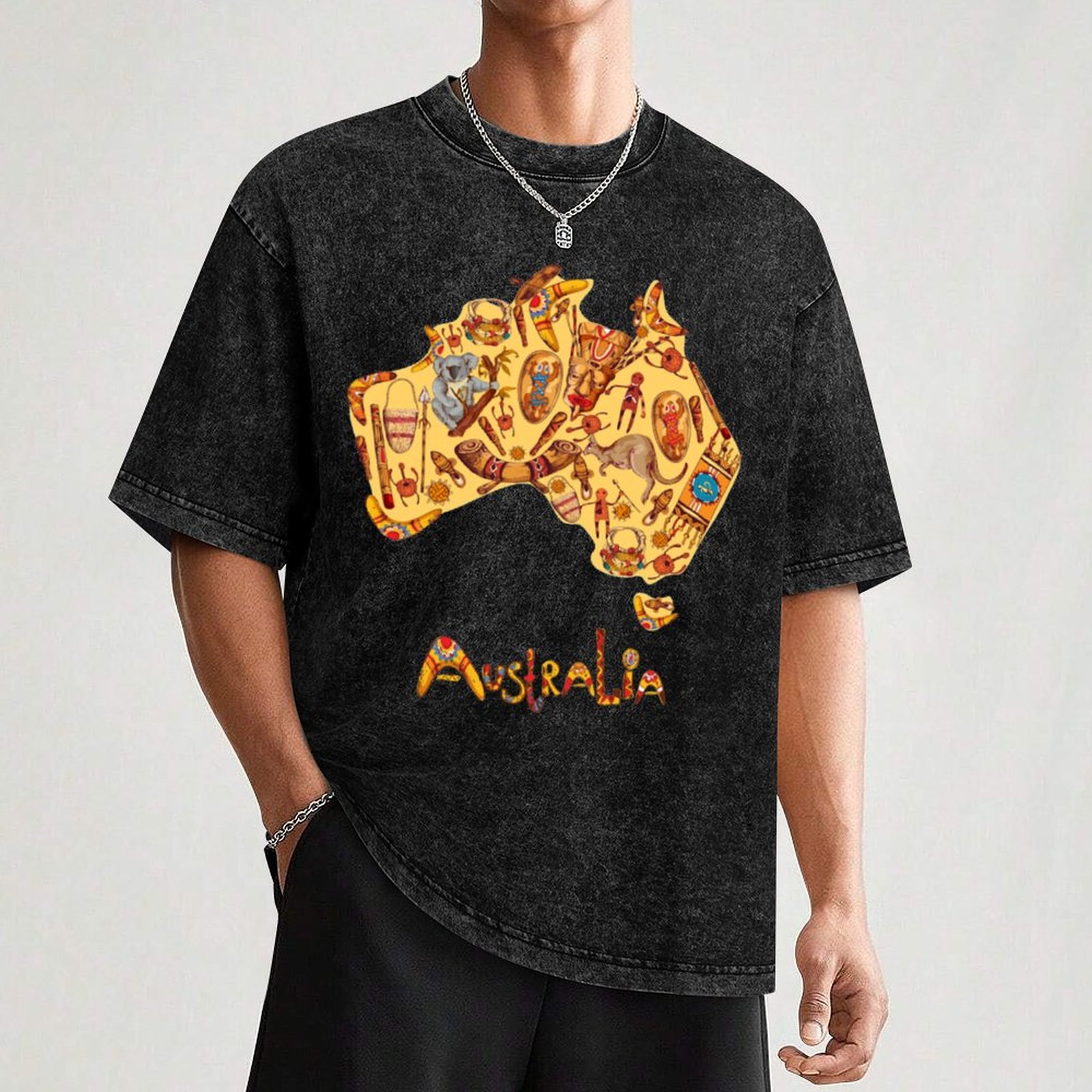Aboriginal Flag Aboriginal Map - Street Fashion Australia recension och pris