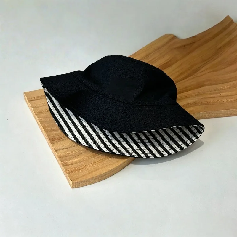2026 New Striped Embroidered R - Bucket Hat Embroidered recension och pris
