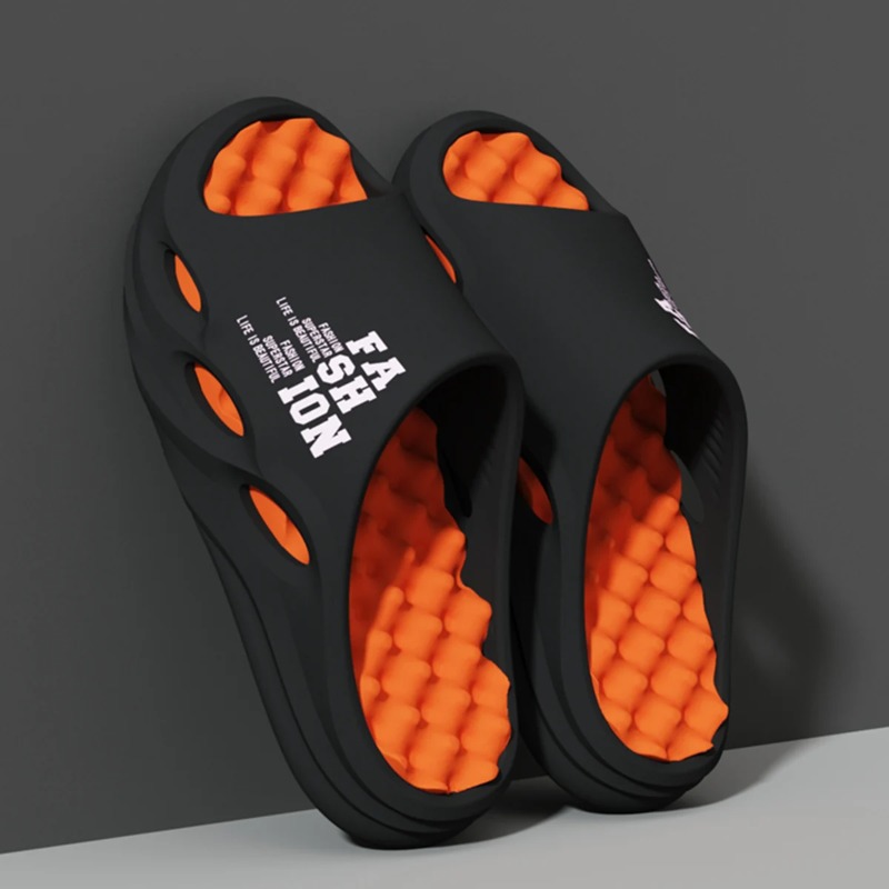 Men Fashion Massage Slippers I - Street Fashion Style Male recension och pris