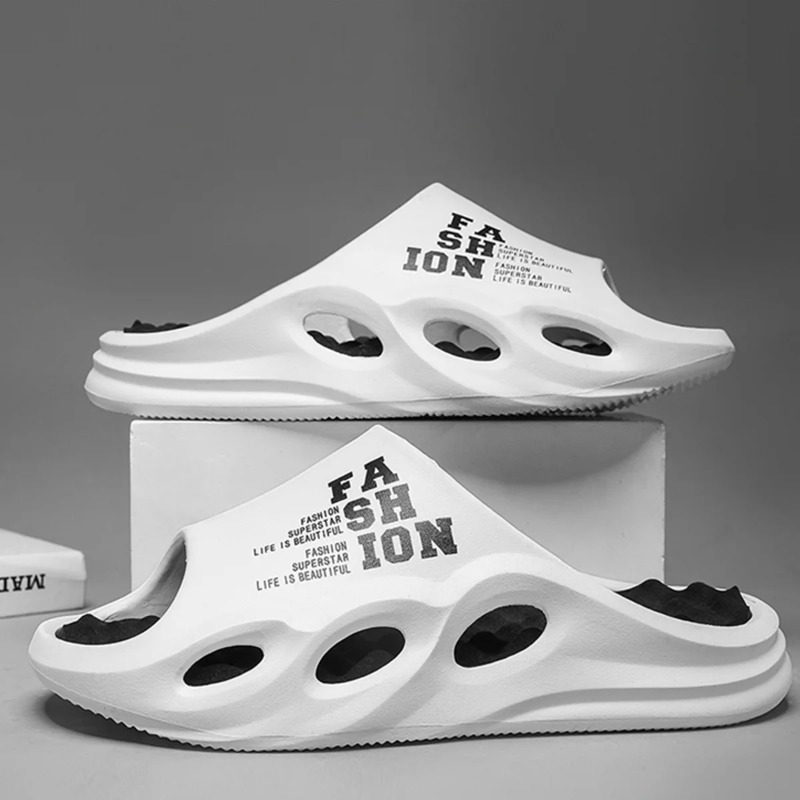 Men Fashion Massage Slippers I - Street Fashion Style Male recension och pris