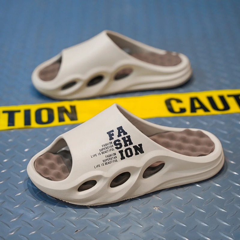 Men Fashion Massage Slippers I - Street Fashion Style Male recension och pris