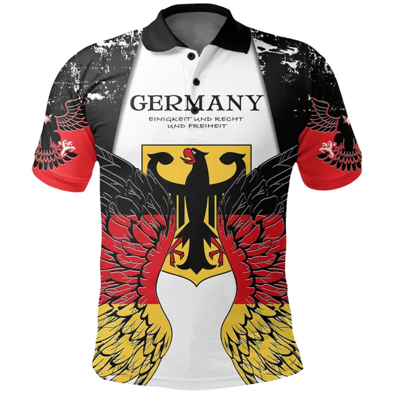 German Coat Of Arms Polo Shirt - Street Fashion Germany recension och pris