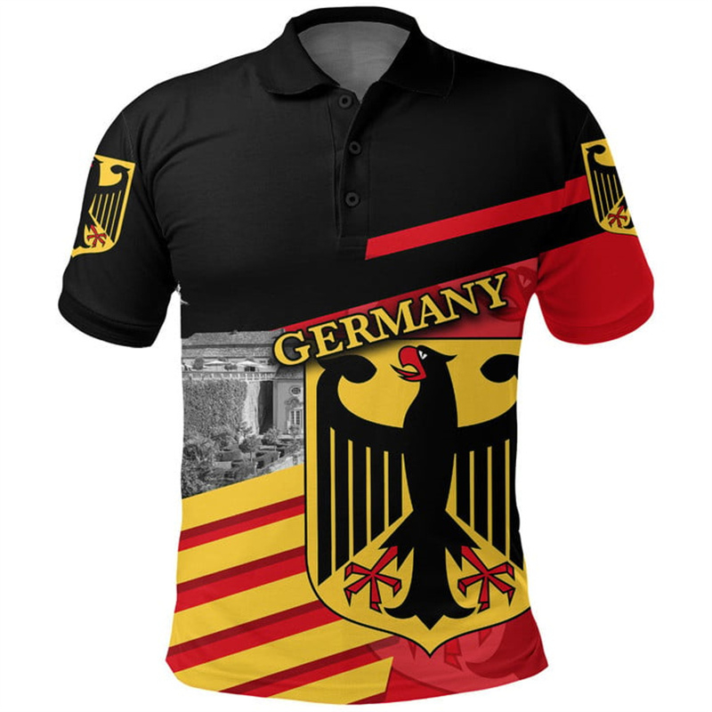 German Coat Of Arms Polo Shirt - Street Fashion Germany recension och pris