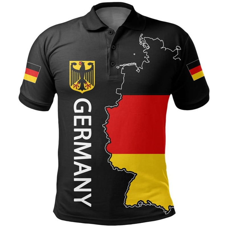 German Coat Of Arms Polo Shirt - Street Fashion Germany recension och pris