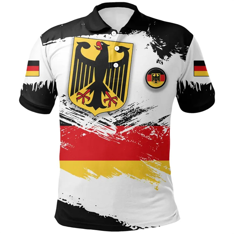 German Coat Of Arms Polo Shirt - Street Fashion Germany recension och pris