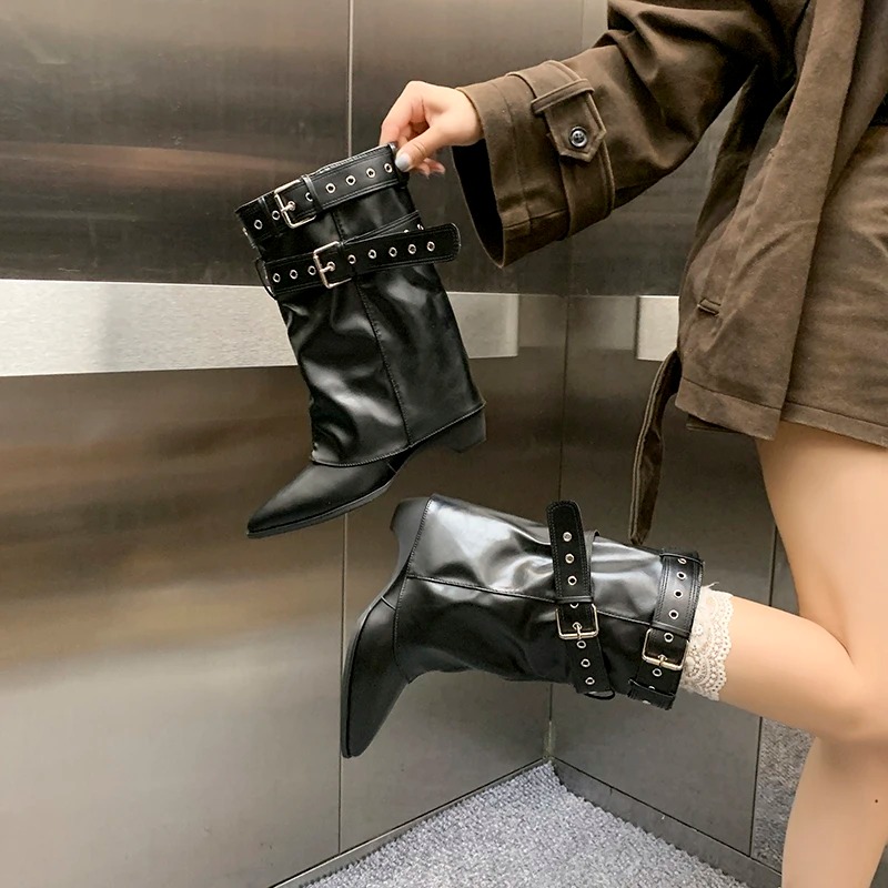 2025 Pointed Toe Women's Winte - Street Fashion Winter 2025 recension och pris