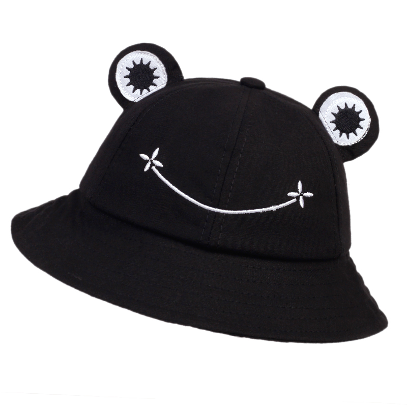 Cute Frog Bucket Hats Women Bu - Bucket Hat Embroidered recension och pris