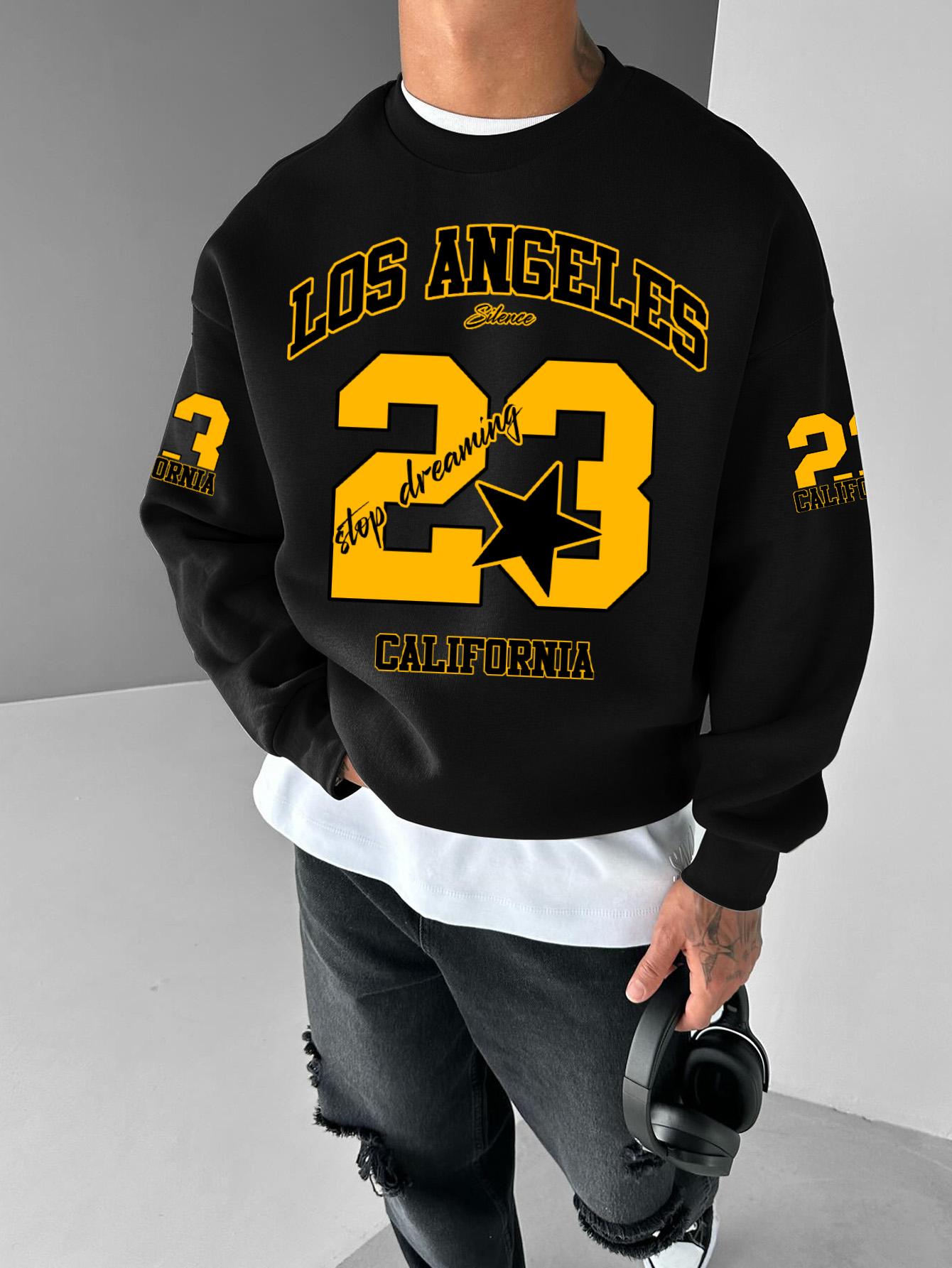 Men Women Fashion Sweatshirt,  - Street Fashion California recension och pris