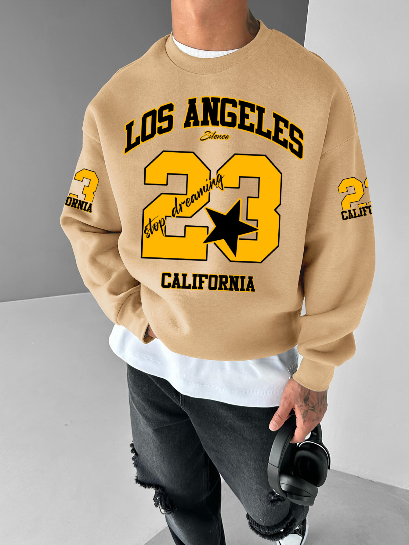 Men Women Fashion Sweatshirt,  - Street Fashion California recension och pris