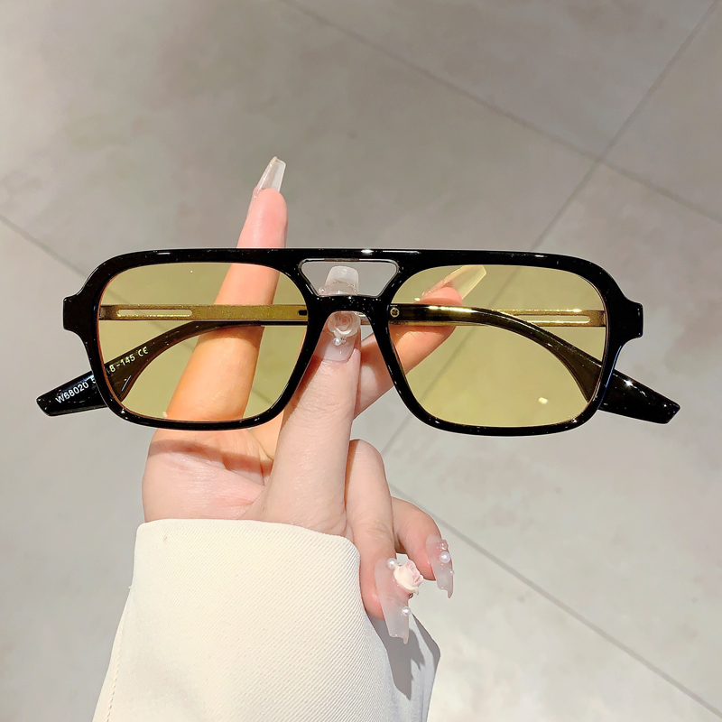 Trendy Women Double Beam Sungl - Street Fashion Brands recension och pris