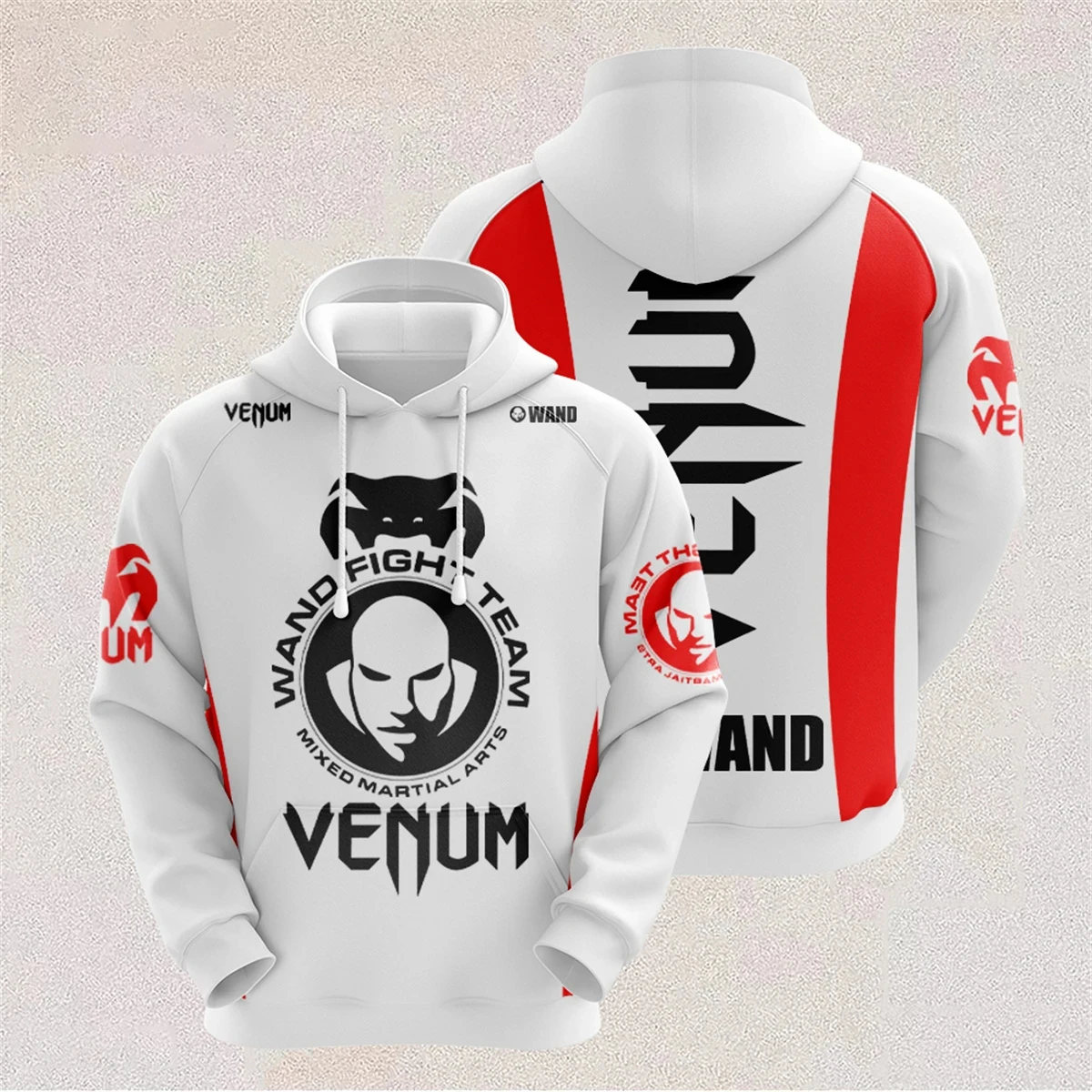 Autumn and Winter Men's Hoodie - Street Fashion Zip Up Hoodie recension och pris