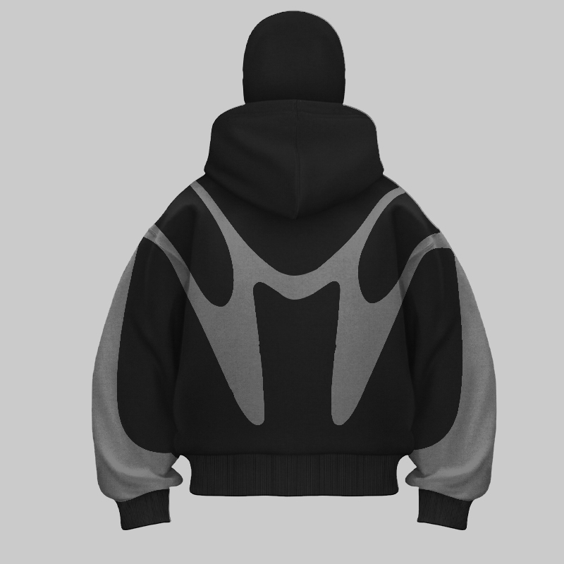 Retro Printed Devil Pattern Do - Street Fashion Zip Up Hoodie recension och pris