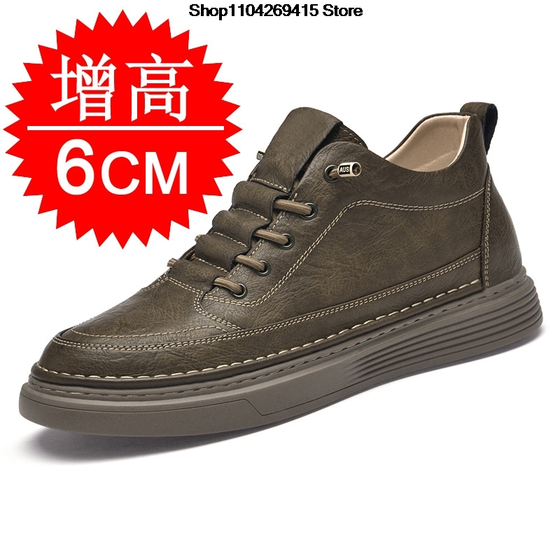 Men Internal Height Increasing - Street Fashion Style Male recension och pris