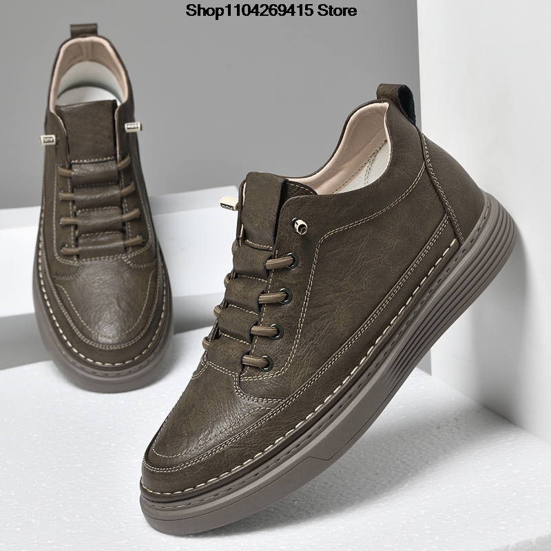 Men Internal Height Increasing - Street Fashion Style Male recension och pris