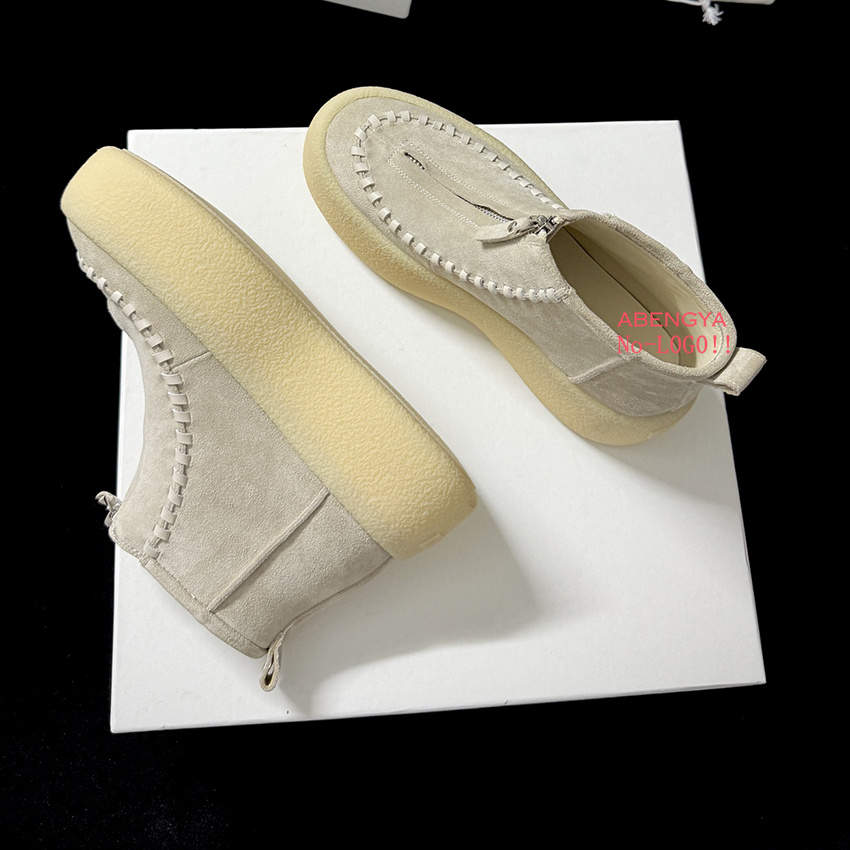 2025 Winter Suede Leather Plat - Street Fashion Winter 2025 recension och pris