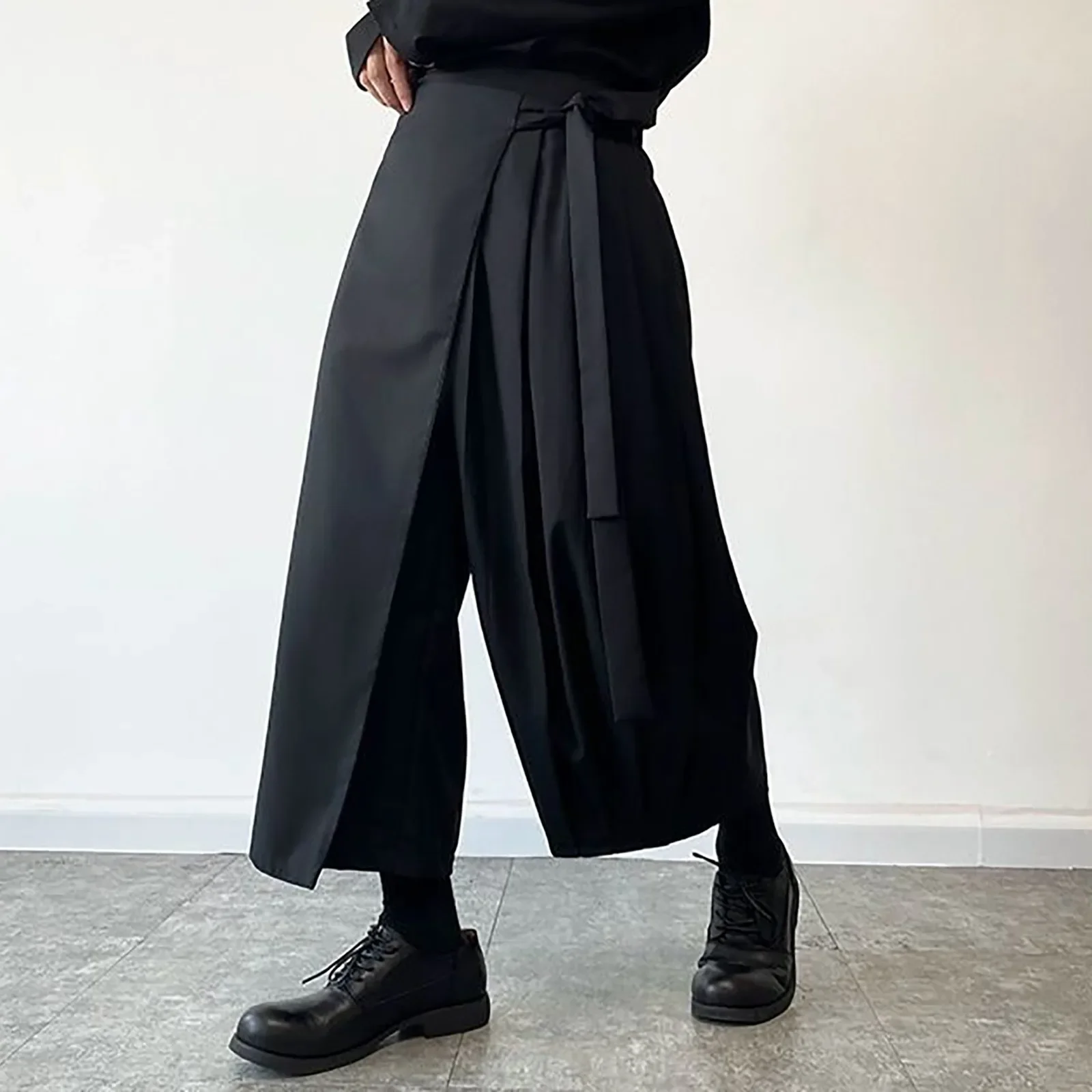Retro Dark Style Men's Skirt P - Street Fashion Style Male recension och pris