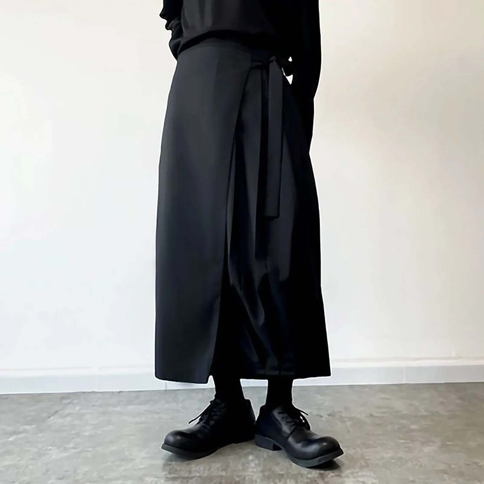 Retro Dark Style Men's Skirt P - Street Fashion Style Male recension och pris