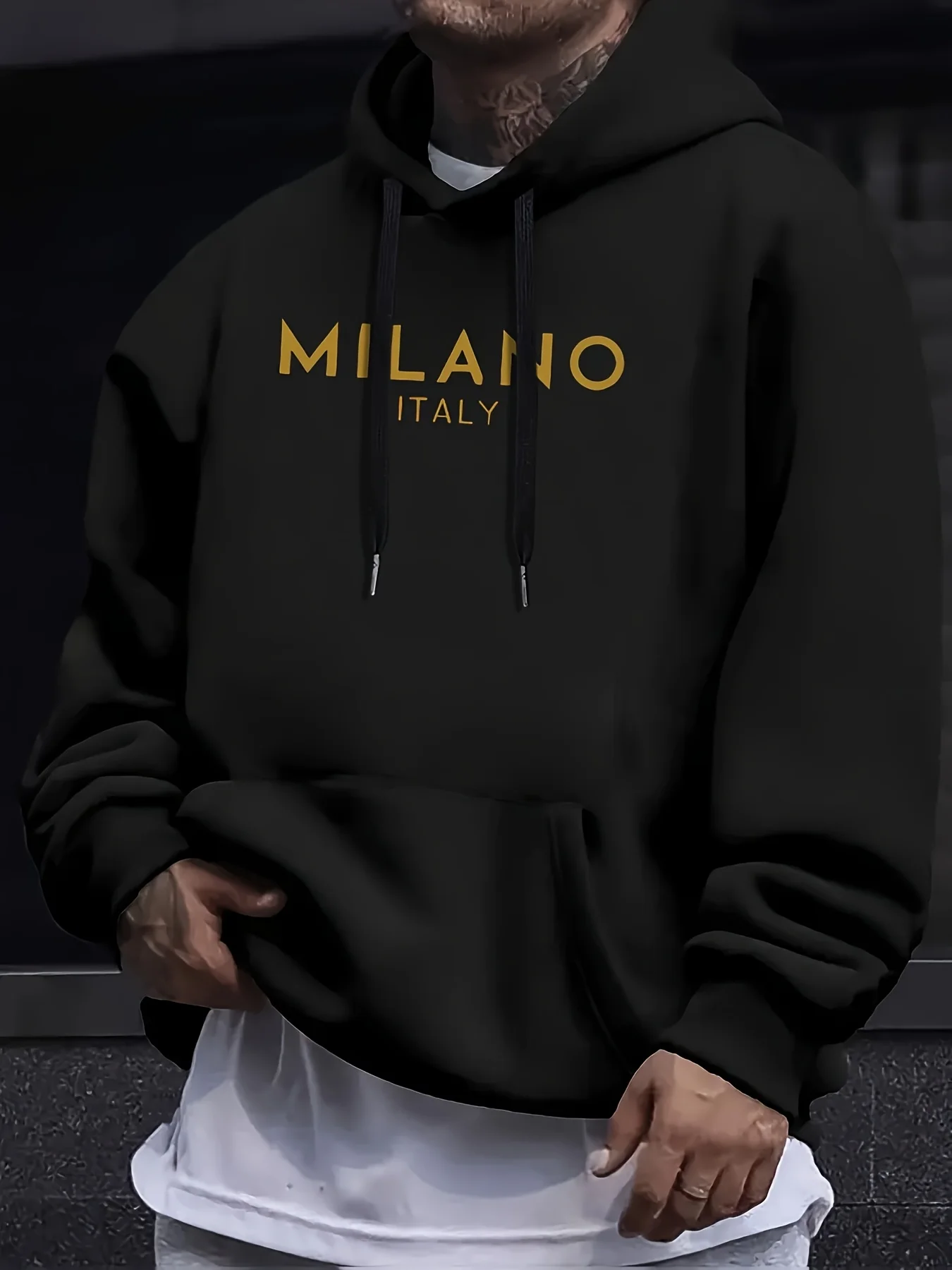 Autumn and winter hooded sweat - Street Fashion Milano recension och pris