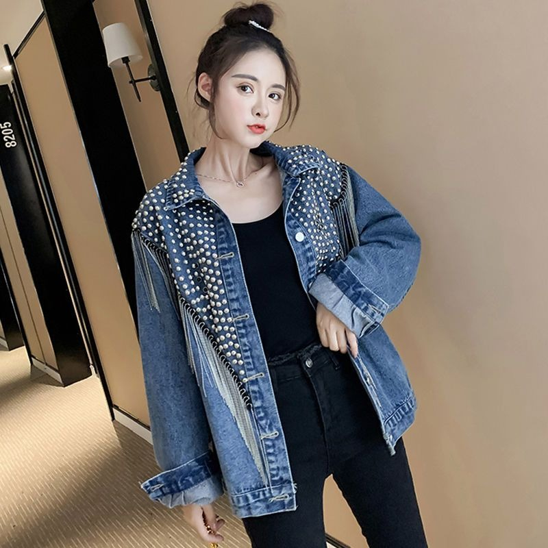 Women's Heavy Denim With Tasse - Street Fashion Winter 2025 recension och pris