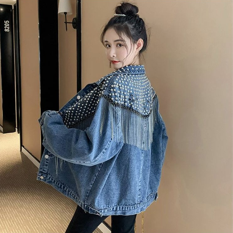 Women's Heavy Denim With Tasse - Street Fashion Winter 2025 recension och pris