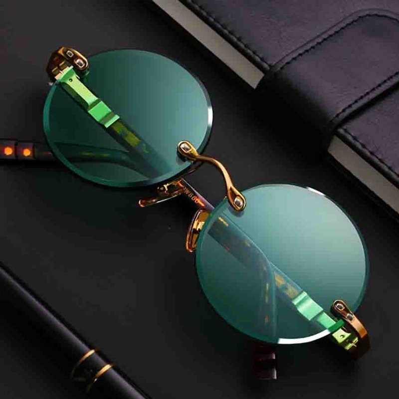 Fashion Classic Rimless Sungla - Street Fashion Brands recension och pris