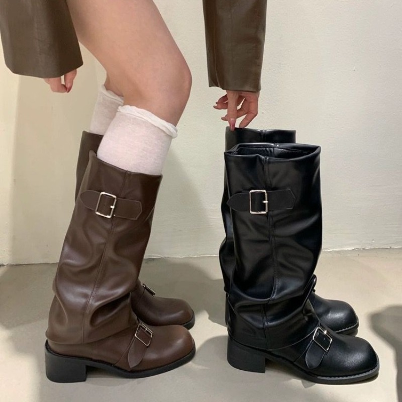 2025Woman Boots Knee High Plat - Street Fashion Winter 2025 recension och pris