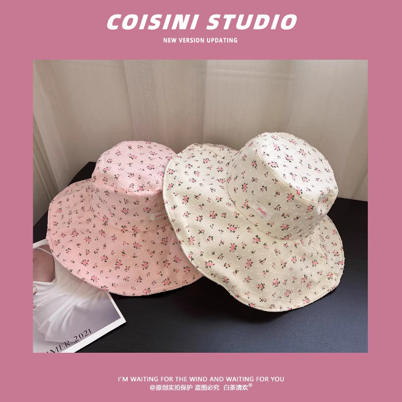Summer Fresh Floral Patch Big  - Bucket Hat Embroidered recension och pris