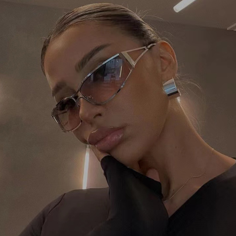 New Y2k Sunglasses Women Men M - Street Fashion Brands recension och pris