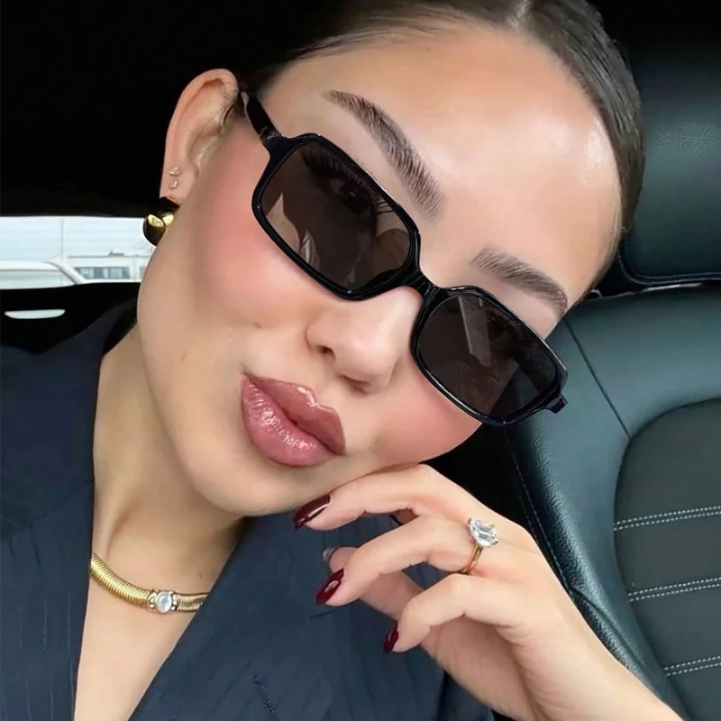 New Sexy Small Rectangle Sungl - Street Fashion Brands recension och pris
