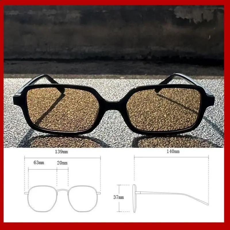 New Sexy Small Rectangle Sungl - Street Fashion Brands recension och pris